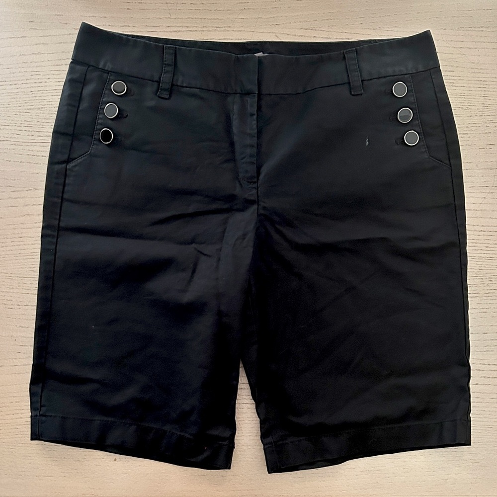 Black Ann Taylor Dress Shorts